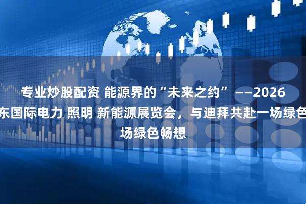 专业炒股配资 能源界的“未来之约” ——2026年中东国际电力 照明 新能源展览会，与迪拜共赴一场绿色畅想